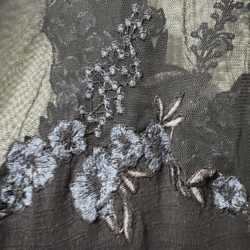 Free People Long Sleeve Embroidered Floral Tunic - Picture 5 of 7